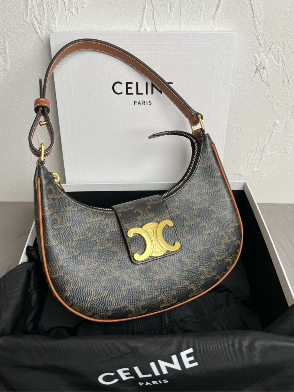 Celine Triomphe Hobo bag